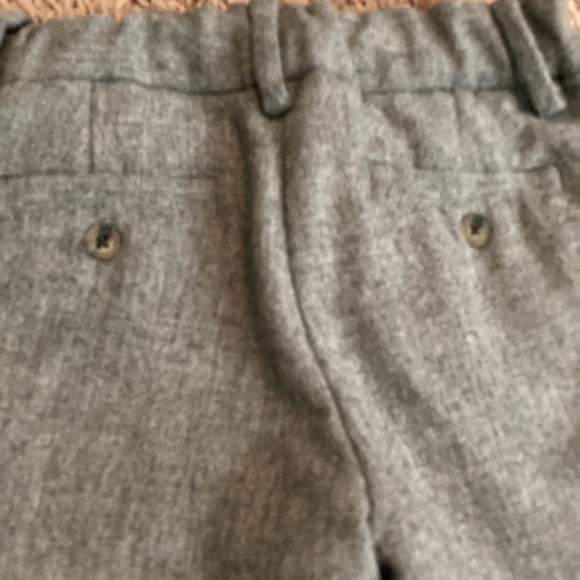 Toddle boys size 2T Janie and Jack gray lined wool pant. Lining is 100 ploy - Picture 3 of 4